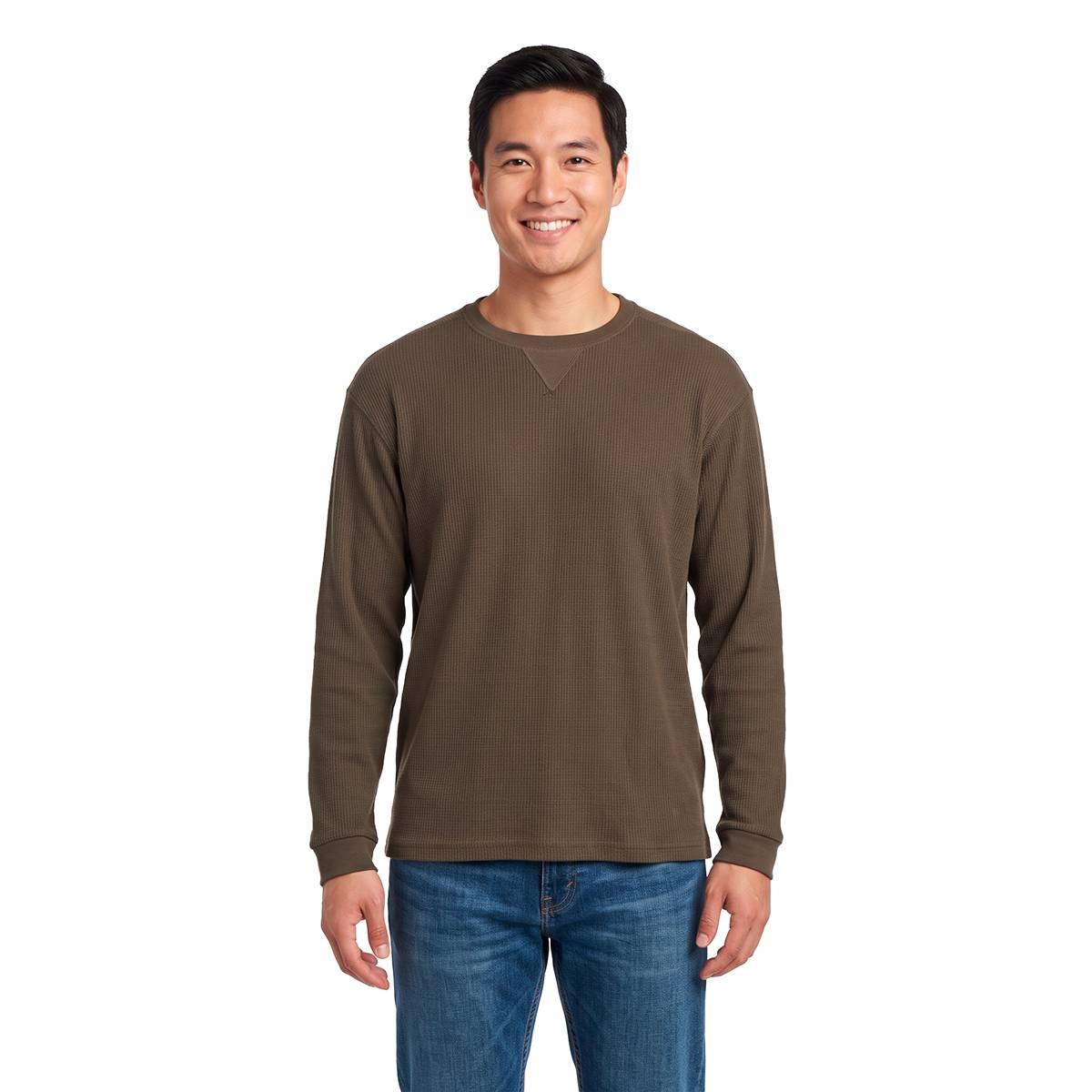 Mens Jackson Hole Thermal Crewneck Tee