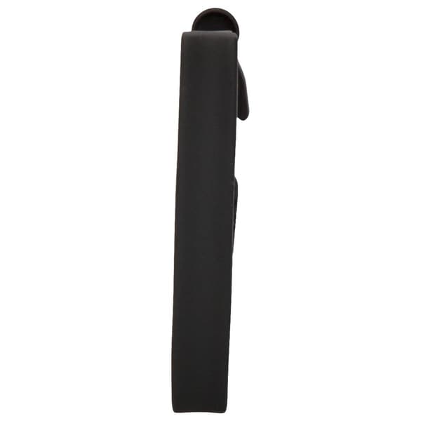 Mens John Henry Solid Matte Black Tie Bar - image 