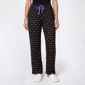 Womens Rene Rofe(R)  Mini Skulls & Hearts Pajama Bottoms - image 1