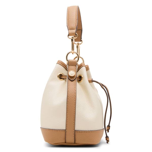 Anne Klein Graphic Tile Small Bucket Bag - Mink