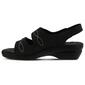 Womens Flexus&#174; By Spring Step Ceri Wedge Sandals - Black - image 3