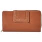 Womens Great American Leatherworks Tab Zip Clutch Wallet - image 1