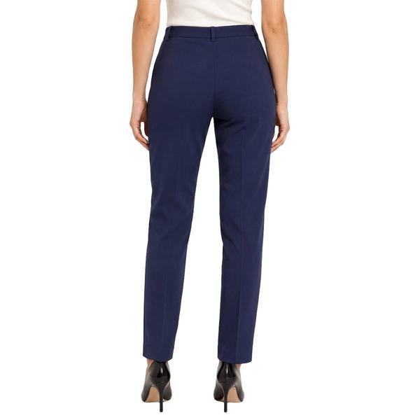 Womens Zac & Rachel Solid Millennium Slim Leg Pants