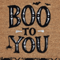 Hallmark Boo to You Outdoor Coir Doormat - image 3