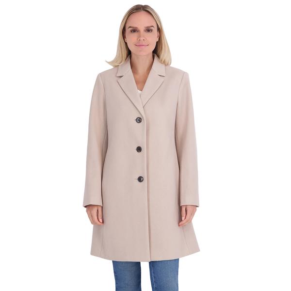 Womens Calvin Klein Single Breasted Walker Coat - image 