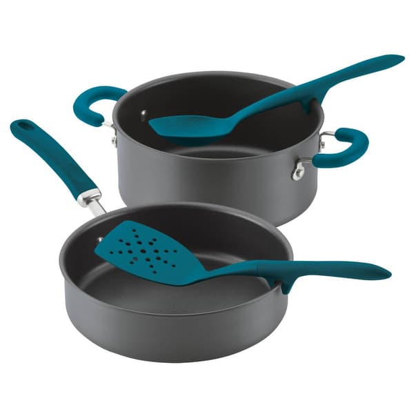 Rachael Ray 6pc. Lazy Tool Kitchen Utensils Set - Teal