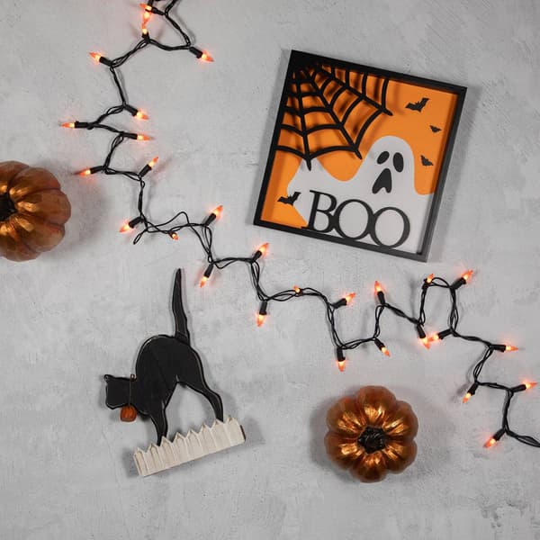 Northlight Seasonal 100-Count Orange Mini Light Set