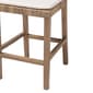 bali & pari Poltak Modern Bohemian Kubu Rattan Counter Stool - image 6