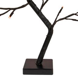 Northlight Seasonal 15in. LED Black Weeping Halloween Twig Tree