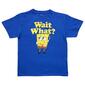 Boys (8-20) Hybrid Promotions SpongeBob Wait What Tee - Royal - image 1
