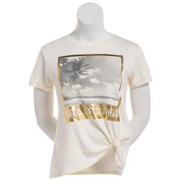 Womens Bare Your Soul by Sweet Soul Good Days Ahead Tee - image 