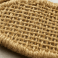 Threadmade Burlap Bunny Ear Napkins Rings - Set of 4 - image 3
