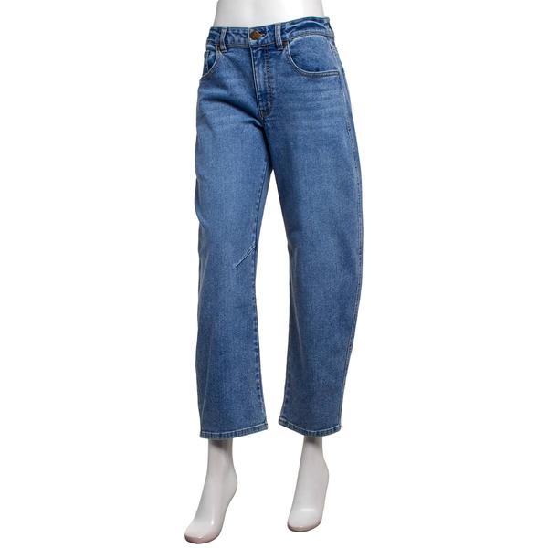 Womens d.jeans(R) Mid Rise Five Pocket Darted Barrel Jeans