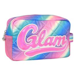 OMG Accessories Glam Ombre Quilted Travel Pouch