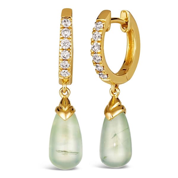 Le Vian(R) Honey Gold(tm) Prehnite Nude Diamonds(tm) Drop Earrings - image 