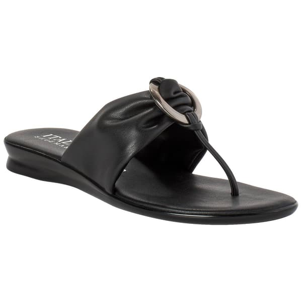 Womens Italian Shoemakers Lang Thong Sandals - image 