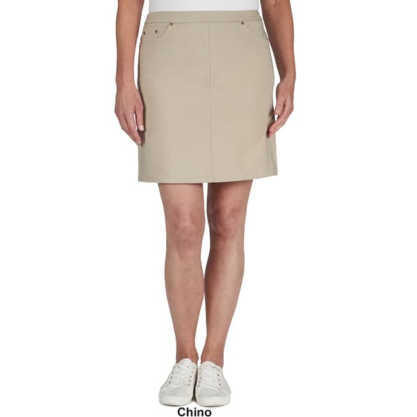 Womens Hearts of Palm Essentials Solid Tech Stretch Skort