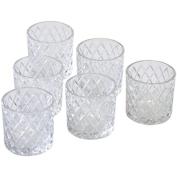 Home Essentials Basic Diamond Shot Glasses - Set of 6 - image 
