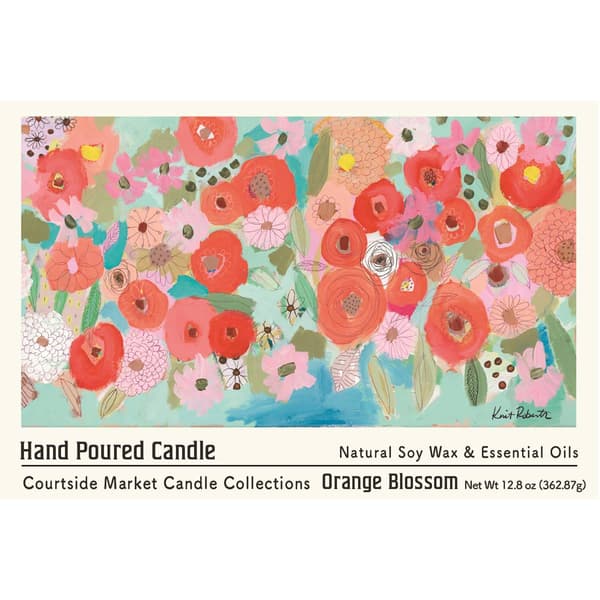 Courtside Market® Lovely 12.8oz. Orange Blossoms Tumbler Candle