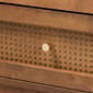Baxton Studio Ramiel Modern Ash Walnut Wood 6-Drawer Dresser - image 5