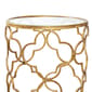 9th & Pike® Gold Contemporary Metal Accent Table - image 6