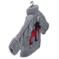 Northlight Ugly Sweater with Plaid Moose Christmas Ornament - image 3