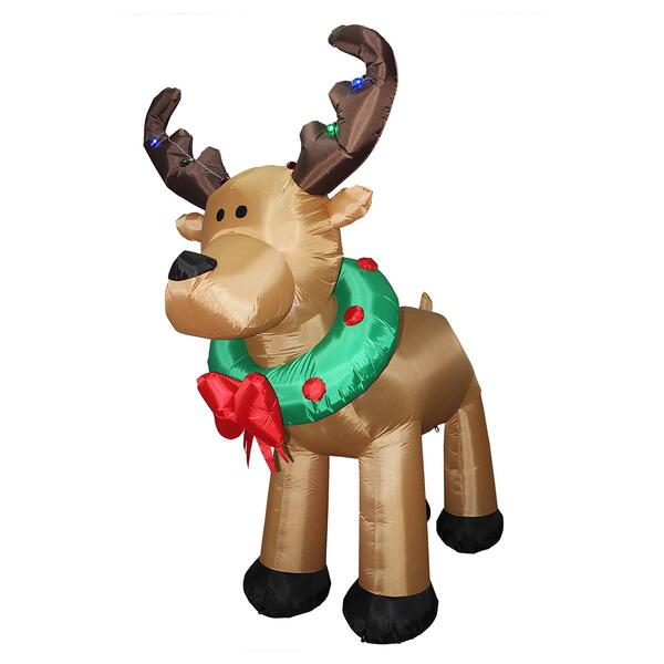 National Tree Inflatable Deer with LED Lights - image 