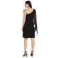 Womens R&M Richards One Shoulder Rhinestone Strap Sheath Dress - image 2