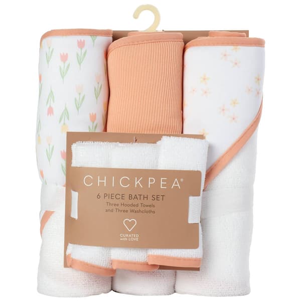 Chick Pea&#40;R&#41; 6pc. Tulip & Daisy Bath Set - image 