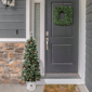 Puleo International 4.5ft. Pre-Lit Potted Pine Christmas Tree - image 2