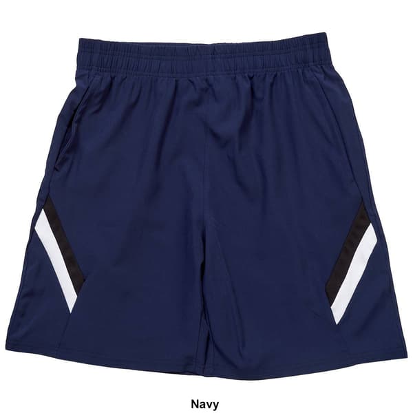 Mens Cougar® Sport Stretch Shorts W/ Reflective Stripes