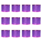 Northlight 12pk. Shimmering Purple Wired Christmas Ribbon Spools - image 1