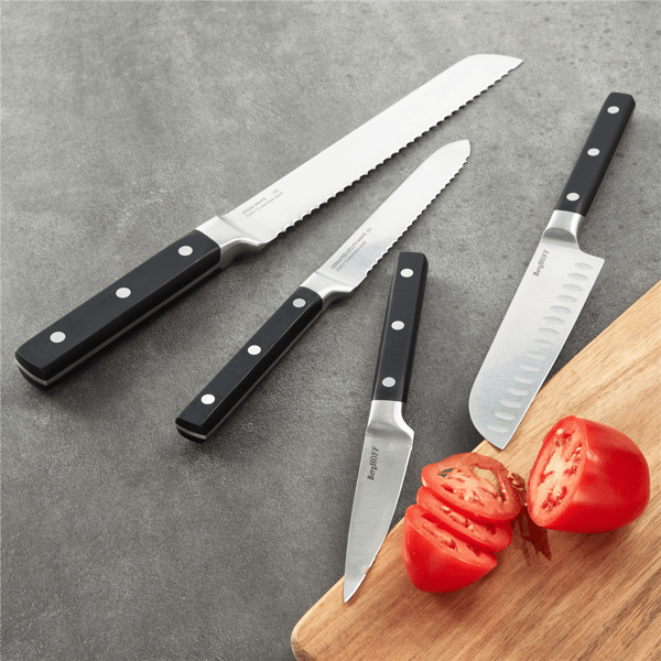 BergHOFF DiNA Gene 4pc. Stainless Steel Knife Set