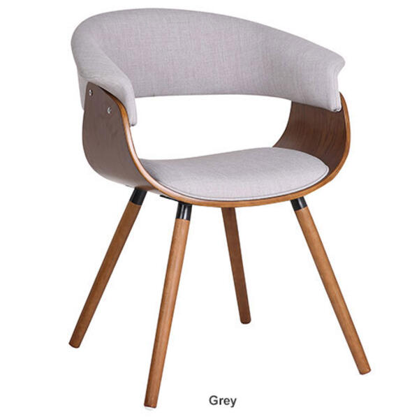 Worldwide Homefurnishings Mid Century Bent Wood Side Chair