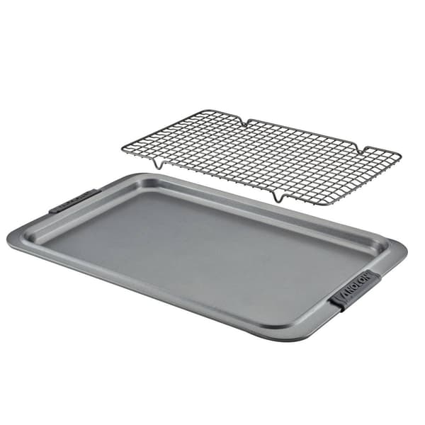 Anolon Advanced Nonstick Bakeware Baking Sheet & Cooling Rack Set - image 