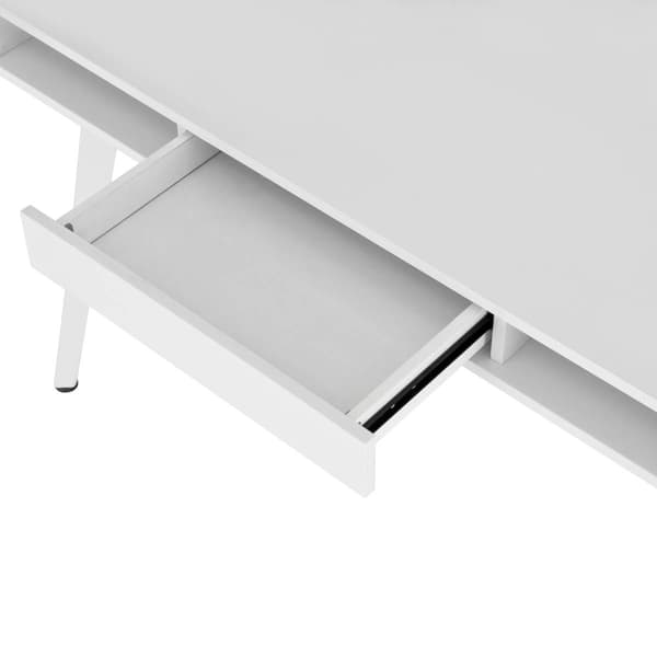 Techni Mobili Study Computer Desk w/ Dry Erase White Board