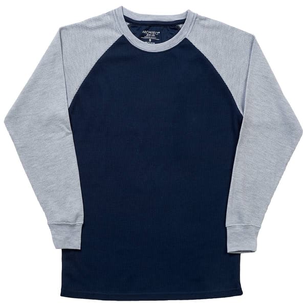 Young Mens Architect&#40;R&#41; Jean Co. Crew Neck Raglan Thermal - image 