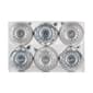 National Tree 6pc. Silver Shatterproof Ornament Balls - image 7
