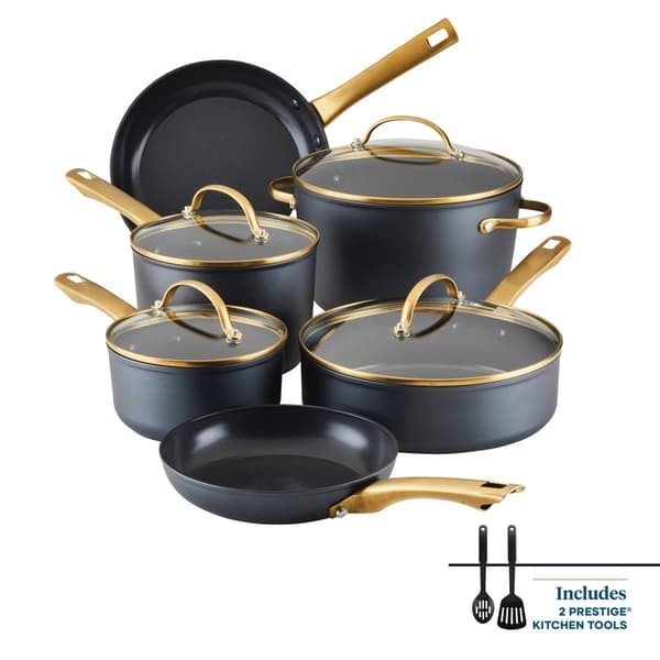 Farberware&#40;R&#41; Forged Induction Ceramic Nonstick 12pc. Cookware Set - image 
