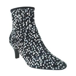 Womens Impo Naja Sequin Stretch Ankle Booties