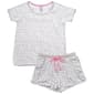 Juniors Pillow Talk Suede Cat & Heart Boxer Pajama Set - image 1