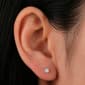 Nova Star™ Cushion-Cut 1/2ctw. Lab Grown Diamond Stud Earrings - image 3