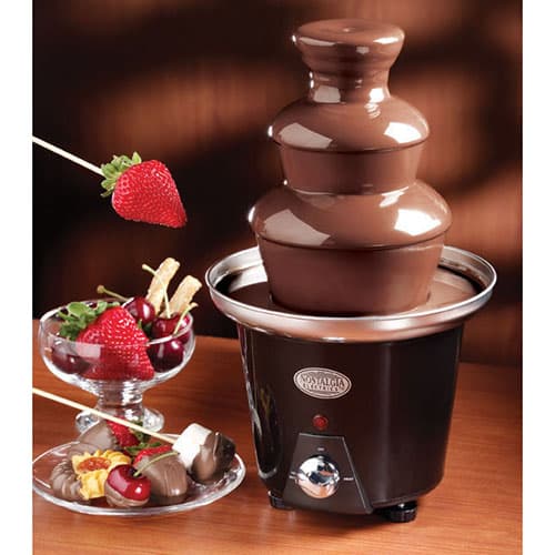 Nostalgia&#8482; 3-Tier Chocolate Fondue Fountain