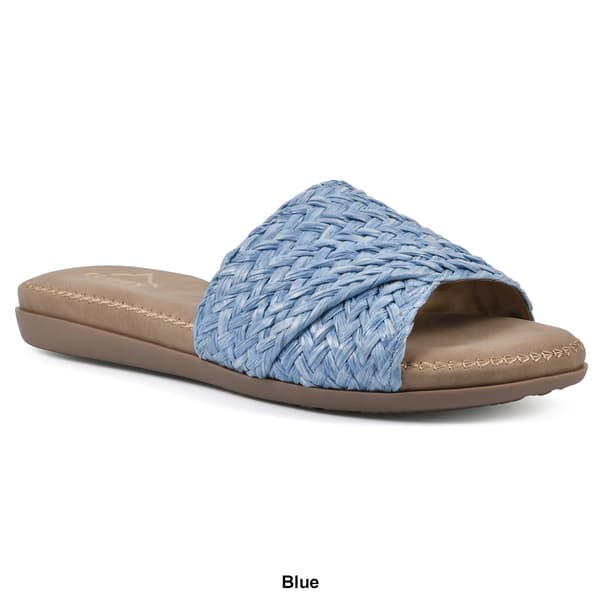 Womens Cliffs by White Mountain Flawless Slip-On Sandals