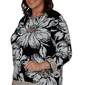 Plus Size Alfred Dunner Travel Advisory Dramatic Floral Sweater - image 5