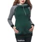 Womens Glow & Grow&#174; Color Block Maternity Hoodie - image 3