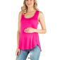 Plus Size 24/7 Comfort Apparel Racerback Maternity Tank Top - image 5