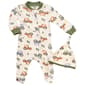 Baby Boy (NB-9M) Baby Essentials(R) Tractor Footie & Hat - image 1