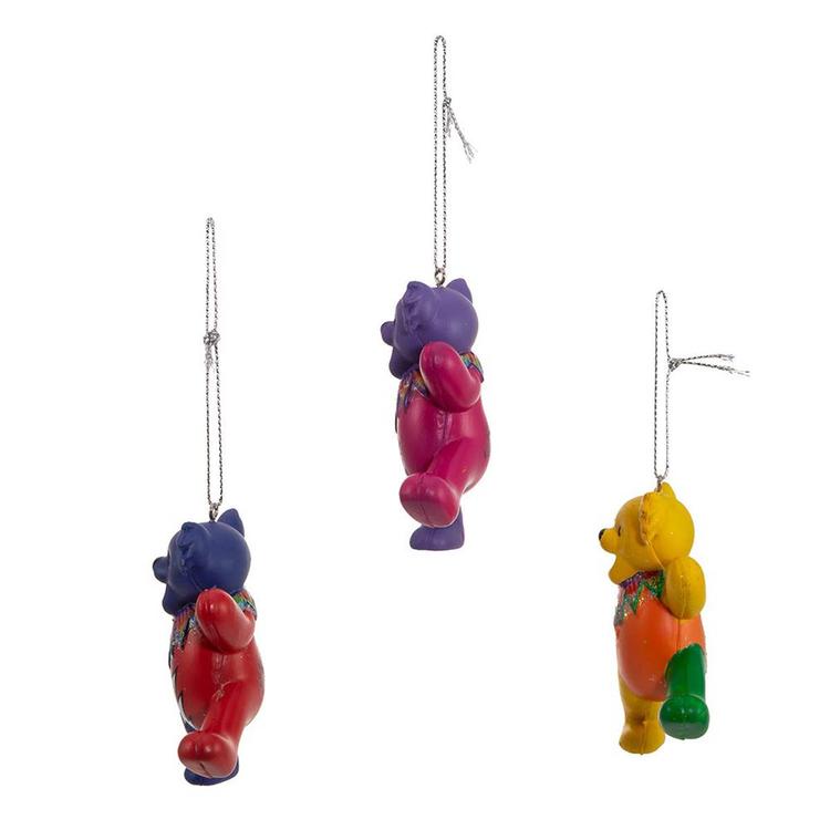 Kurt S. Adler Grateful Dead™ 3pc. Bear Ornament Set