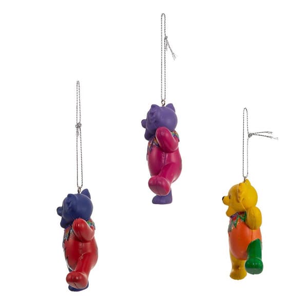 Kurt S. Adler Grateful Dead&#8482; 3pc. Bear Ornament Set